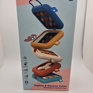 Explore & Discover Cubes Montessori Activity Toys